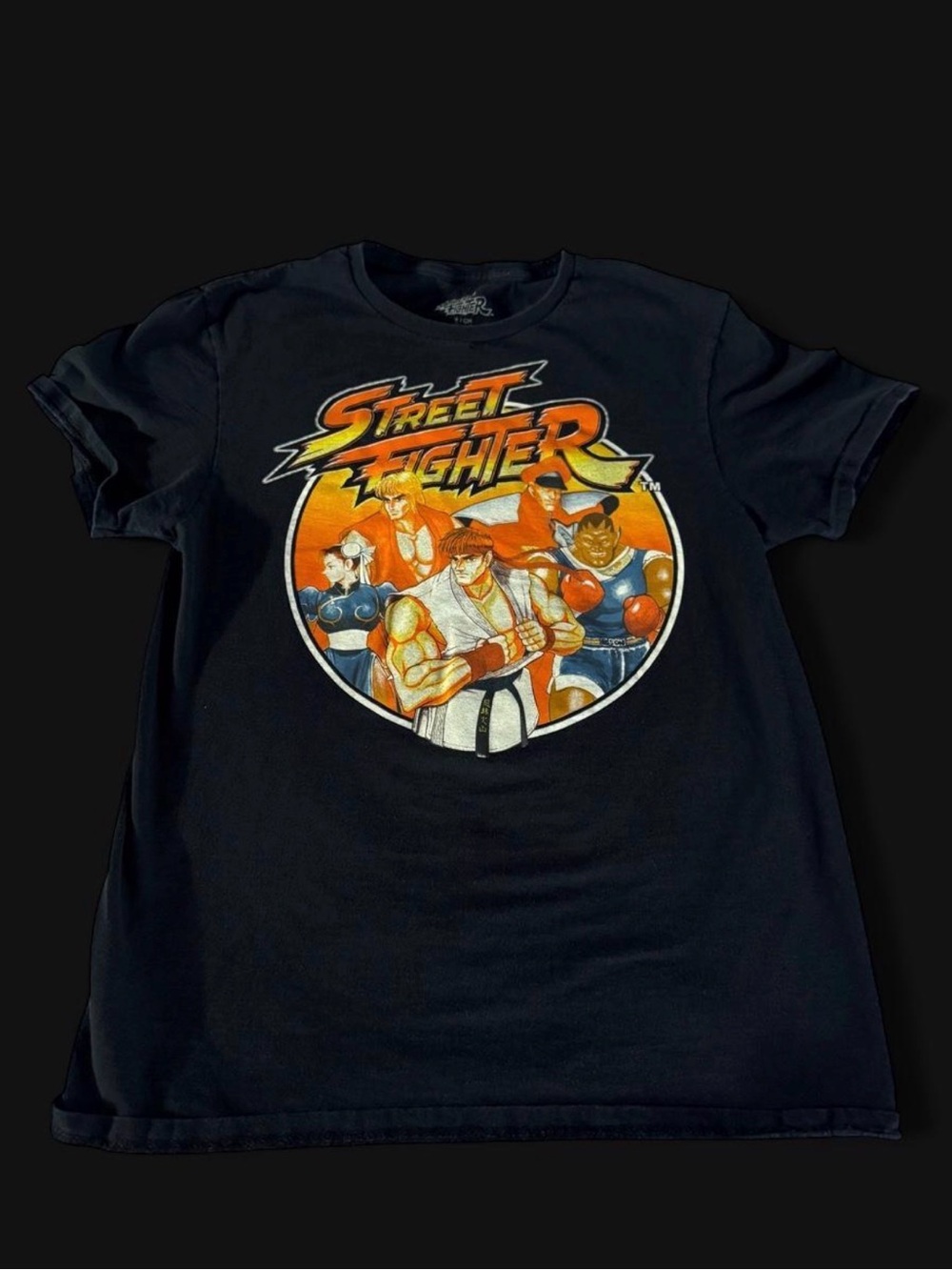 Street Fighter Graphic Tee - Black